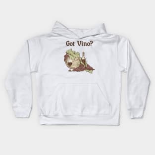 Got Vino Wine and Grapes Kids Hoodie